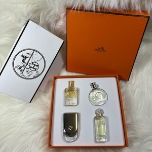 Hermès Set of 4 Miniature Perfumes